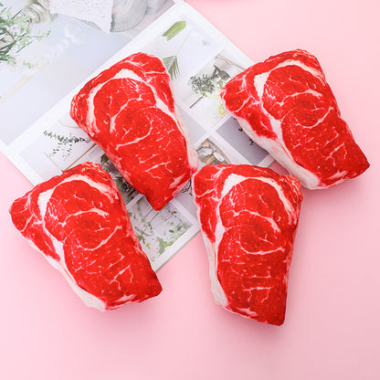 Plush Dog Toy Pork Shape Soft Chew Toy for Dogs 2