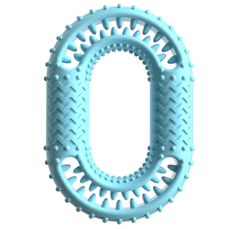 O-Ring Dog Chew Toy TPR Durable Textured 90g 2