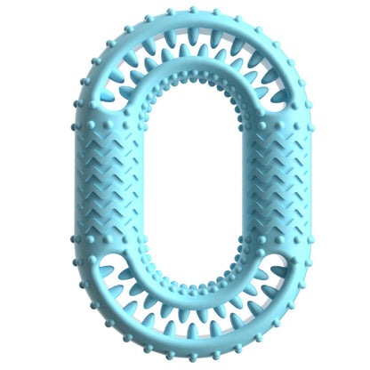 O-Ring Dog Chew Toy TPR Durable Textured 90g 2