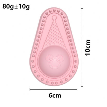 Avocado Shape Dog Chew Toy TPR Material Durable Soft