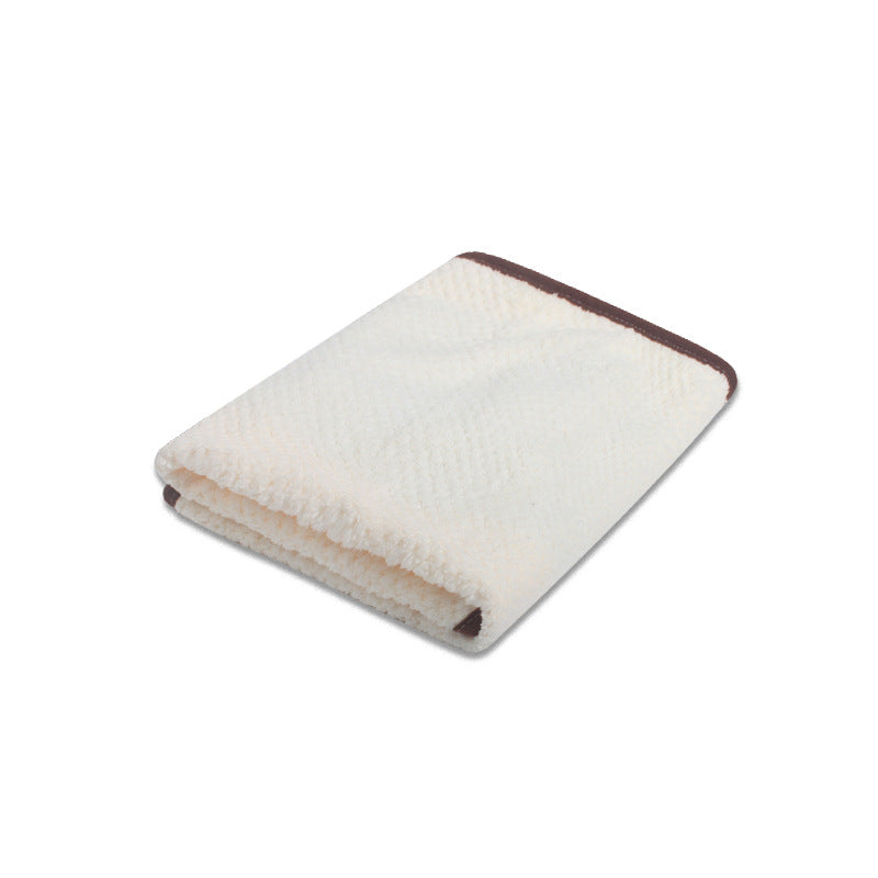 Soft Polyester Brocade Dog Bath Towel Multiple Sizes 7