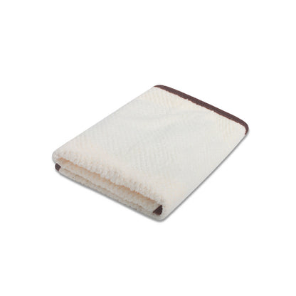 Soft Polyester Brocade Dog Bath Towel Multiple Sizes 7