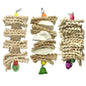 Grass Parrot Chew Toy Hanging Natural Material 3 Pack