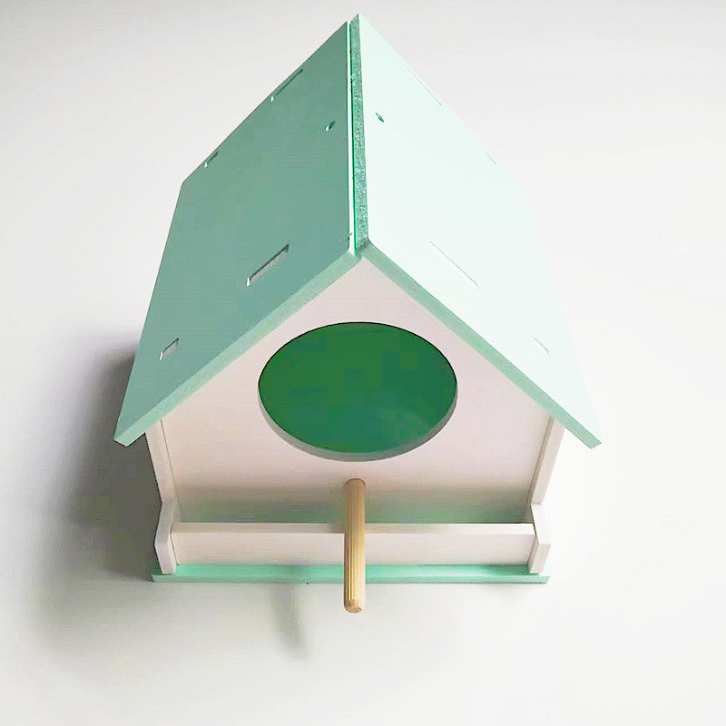 PVC Bird Nest Simple Design for Parrots 17x17x17cm 6