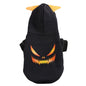 Flannel Dog Hoodie Halloween Pumpkin Design Small Medium Large 6