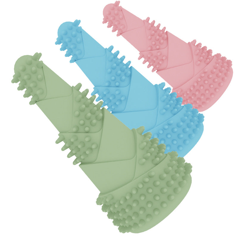 Bamboo Shoot Dog Chew Toy TPR Material Durable Design 2