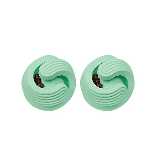 Rubber Dog Chew Toy Food Dispensing Training Ball