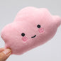 Squeaky Plush Dog Toy Cloud Shape Soft Interactive