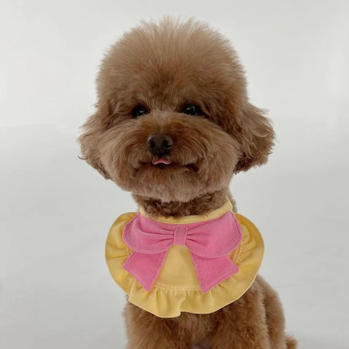 Polyester Dog Bandana Bow Tie Adjustable Neck Size Small Medium Large 4