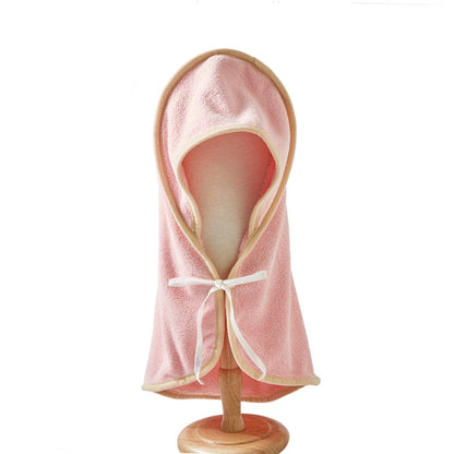 Fiber Dog Bath Towel Shower Wrap with Adjustable Neck Size 3