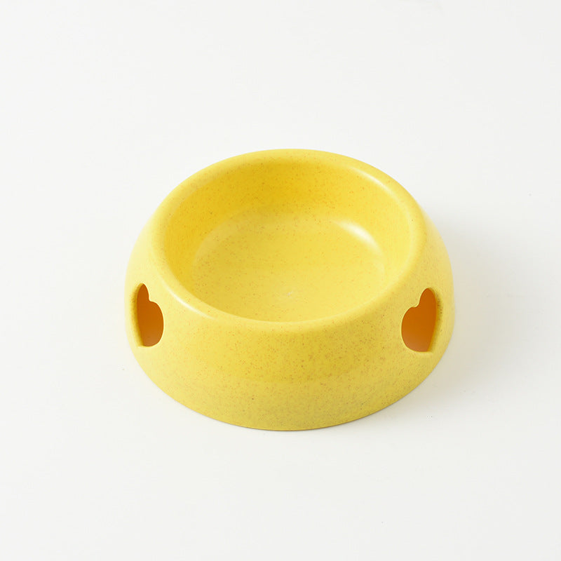 Environmentally Friendly ABS Dog Bowl Heart Shape Small Large 6