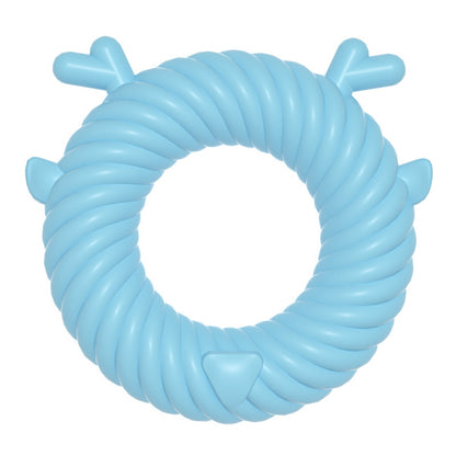 Deer Shaped Dog Chew Toy TPR Durable Circle Design 2