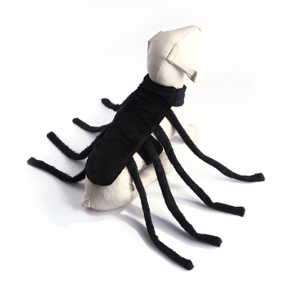 Cotton Dog Costume Halloween Spider Cosplay Outfit Adjustable 5
