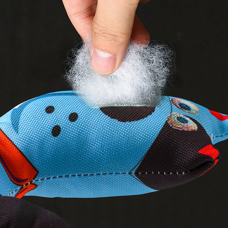 Squeaky Dog Chew Toy Oxford Cloth PP Liner Durable 3