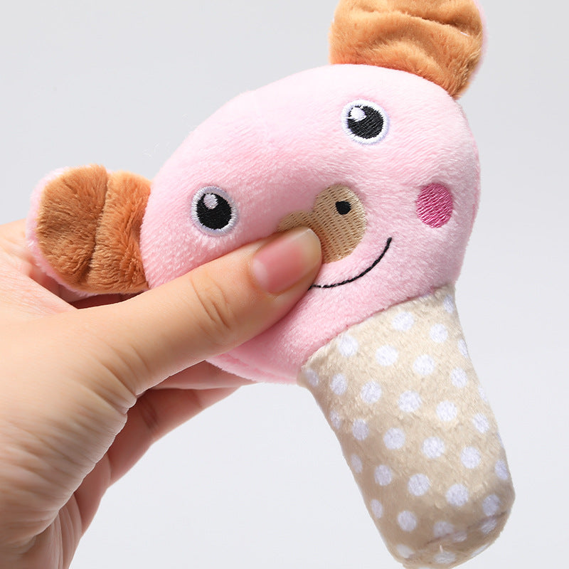 Animal-Shaped Plush Dog Toy Soft and Lightweight 13x9cm 2