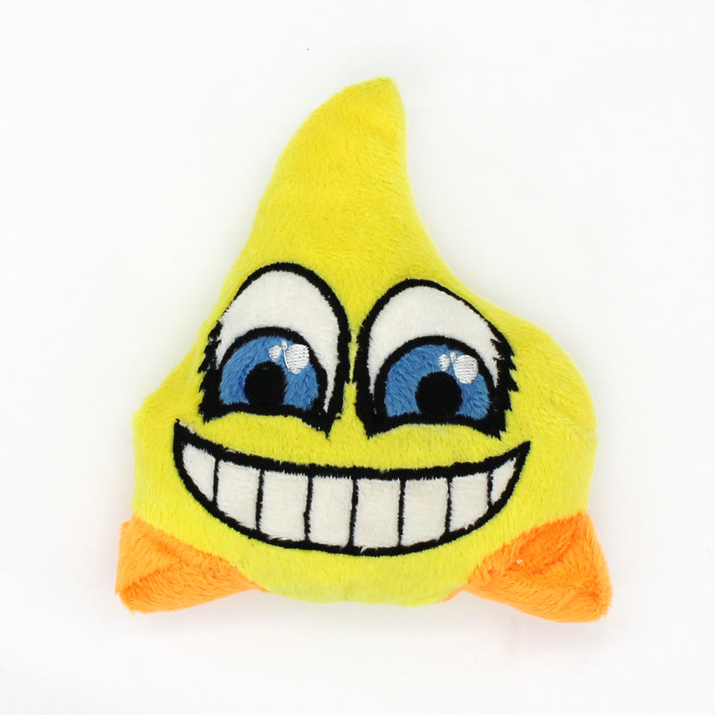 Water Drop Plush Dog Toy Soft Squeaky Interactive 6