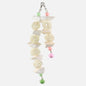 Cuttlebone and Vine Ball Parrot Chew Toy with Bells Small Medium Large