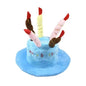 Plush Dog Birthday Hat Toy with Soft Fabric Design