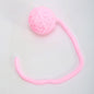 Wool Cat Toy Ball Plush Self-Relieving for Indoor Cats 6cm 12