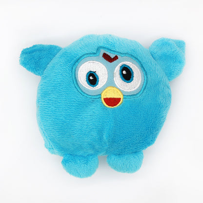 Plush Owl Dog Toy Soft Squeaky Interactive Toy 6