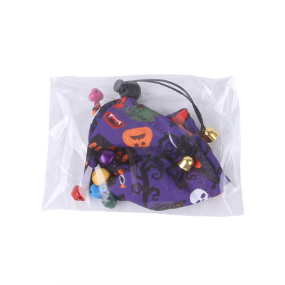 Adjustable Cloth Cat Collar Halloween Scarf for Cats 5