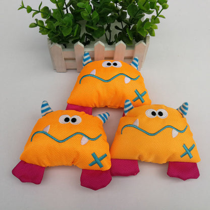 Plush Sea Monster Dog Toy Oxford Cloth Soft Chew Toy 3