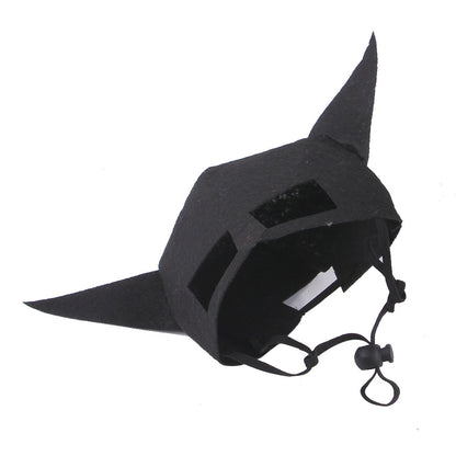 Felt Cloth Cat Mask Halloween Costume for Cats 3