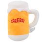 Plush Dog Toy Beer Bottle and Beer Glass Soft Squeaky Toy 4