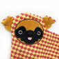 Plush Dog Toy Squeaky Animal Shape Raccoon Elephant Monkey 6