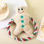 Plush Cotton String Dog Toy Christmas Holiday Design 8