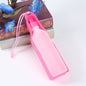 Portable Plastic Dog Water Bottle Travel Feeder 250ml 4