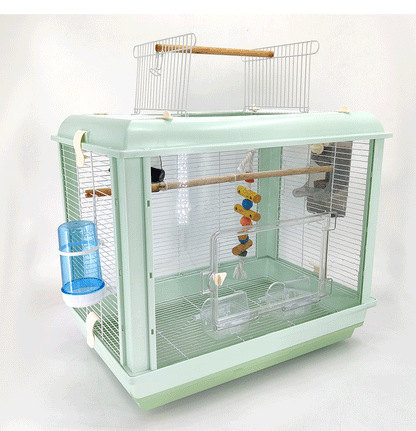 Plastic Parrot Nest Breeding Cage with Accessories 67.5x40x62cm 6