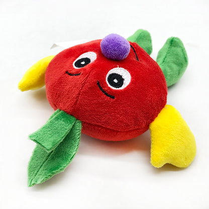 Plush Fruit Dog Toy Soft Squeaky Plush Material 3
