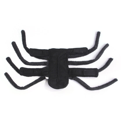 Cotton Dog Costume Halloween Spider Cosplay Outfit Adjustable 3