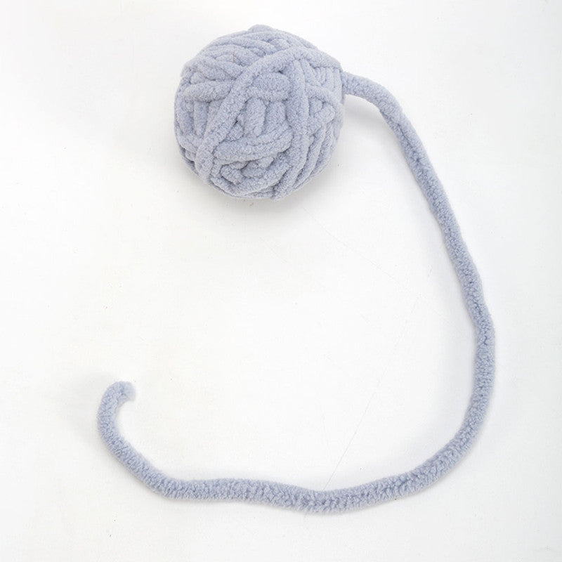 Wool Cat Toy Ball Plush Self-Relieving for Indoor Cats 6cm 13