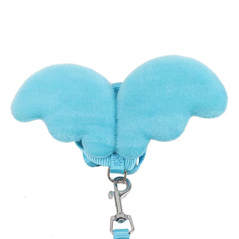 Polyester Dog Harness Traction Chest Strap with Leash 3
