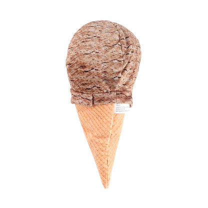Crystal Soft Cone Cake Plush Dog Chew Toy 5