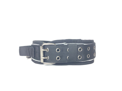 Tactical Nylon Dog Collar Heavy Duty Adjustable Buckle