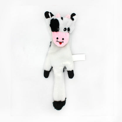 Cow Plush Dog Toy Soft Squeaky Large and Medium Sizes 4
