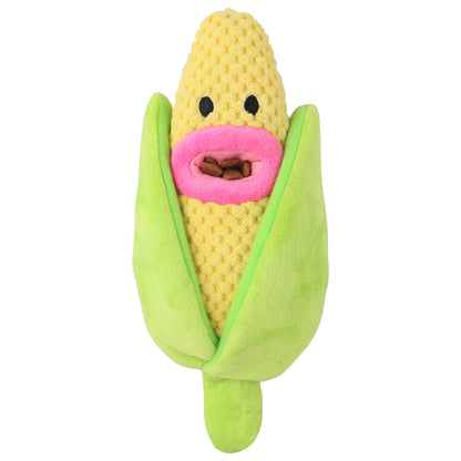Squeaky Plush Dog Toy Vegetable Shape Food Leakage Interactive 5