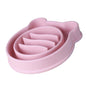 Anti Choke Dog Bowl Slow Feeder PP Material 23x24x4.5cm 3