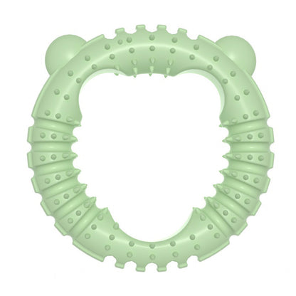 Bear Shaped Dog Chew Toy TPR Durable 12.5cm 4