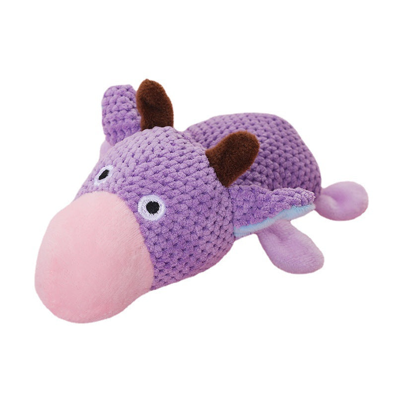 Imitation Duck Plush Dog Toy Soft Squeaky Interactive 5