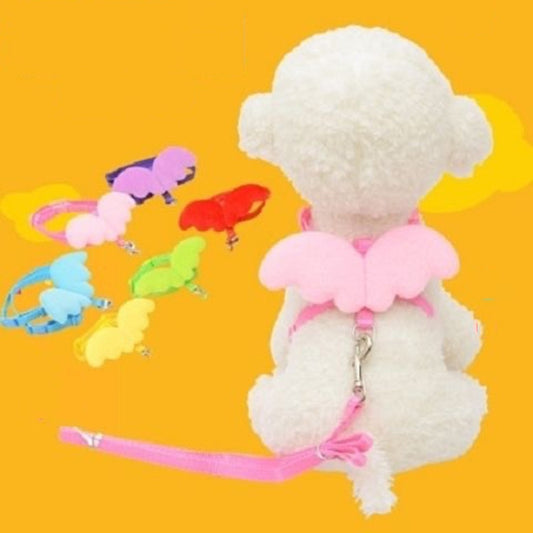 Polyester Dog Harness Traction Chest Strap with Leash