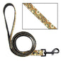 Polyester Floral Dog Collar Adjustable Small Medium Large 12