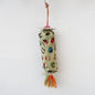 Bamboo Palm Leaf Parrot Chew Toy Hanging Cage Accessory 6