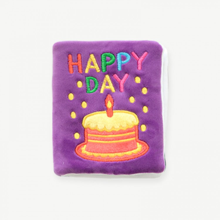 Plush Dog Toy Birthday Greeting Card Squeaky Soft Toy 6