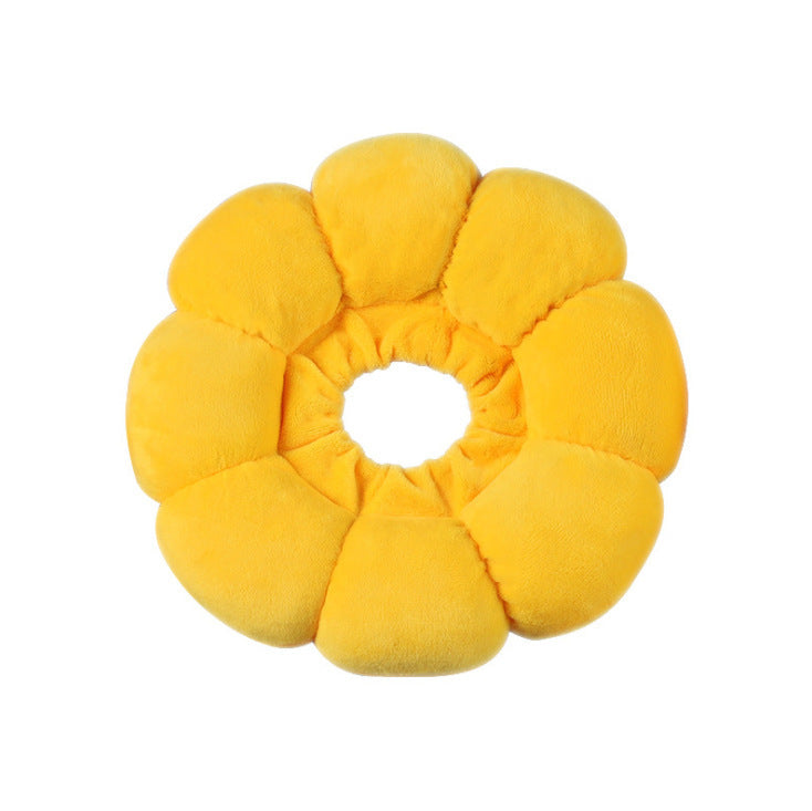 Cotton Dog Cone Sunflower Elizabethan Collar Soft Plush