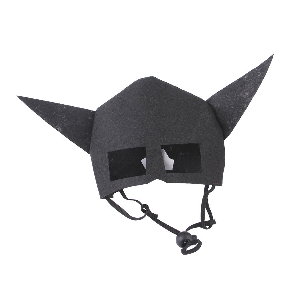 Felt Cloth Cat Mask Halloween Costume for Cats