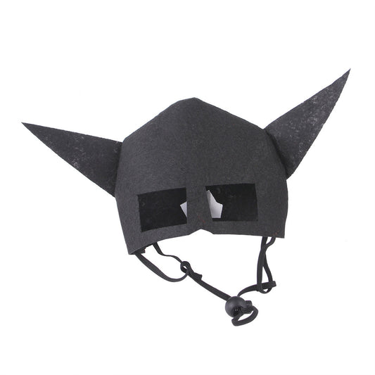 Felt Cloth Cat Mask Halloween Costume for Cats